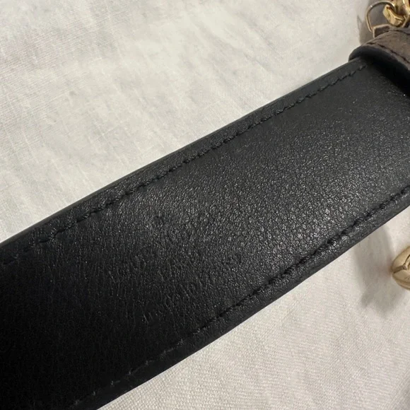 Louis Vuitton Monogram Belt in Brown and Gold - Picture 5 of 5